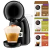 Image de Machine à café à capsules Krups Picolo XS YY5429FD 15 bars 1600 W Noir + 48 capsules