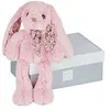 Image de Copains câlins - lapin rose 25 cm