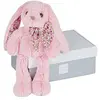 Image de Doudou et Compagnie Doudou Histoire D'ours Lapin Rose Les Copains Calins 25cms Ho2434