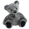 Image de Peluche Ours Mousse Anthracite 40 Cm