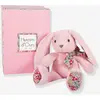 Image de Peluche copain câlin lapin - rose TU