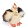 Image de Peluche poule beige - 20CM Beige Histoire d'ours