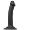 Image de Dildo ventouse Dual Density (Couleur : NOIR - Taille : M)