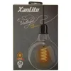 Image de Ampoule Filament Led Xanlite SpiralÃ©e Globe D.12,5cm E27 4w Blanc Chaud