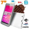 Image de Tablette Tactile Android 6.0 7' Quad Core Google Play Store Blanc 48 Go YONIS