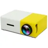 Image de Mini VidÃ©oprojecteur Portable Home Cinema 400 Lumens LED HDMI USB Micro SD Blanc YONIS
