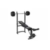 Image de Banc de musculation avec poste jambe - Barre et 20 Kg de poids inclus - O'Fitness - Maison/appartement