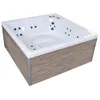 Image de Netspa Spa acrylique square wave 2 netspa - carré 5 places