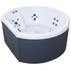 Image de Spa acrylique halfmoon wave 3 netspa - rond 4 places