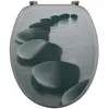 Image de Abattant Wc - ImprimÃ© chemin de galets - MDF SPIRELLA