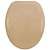 Image de MSV Abattant WC MDF CLEO Beige - Charni?res Inox