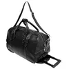Image de Katana Sac de Voyage Trolley Katana en Cuir de Vachette Gras K 33157 - Noir