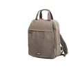 Image de Sac Ã  dos Katana en toile garnie Cuir de Vachette K6559 - Marron