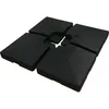Image de 4 Dalles Ã Lester Pour Gros Parasol DÃ©portÃ© - 4 X 3 - 104 Kg