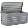 Image de Habitat et jardin Coffre De Jardin Métal Store 580l - Argent
