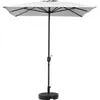 Image de Habitat et jardin Parasol Jardin Sol 2 - Rectangle - 2 X 3 M - Gris