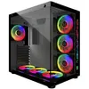 Image de Boîtier PC Gamer ATX - Blanc RGB Crystal Sea