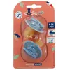 Image de Sucettes- Gaia Sucettes Rondes 6-36M X2 (Couleur : Bleu)