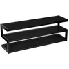 Image de NorStone Meuble Tv Norstone Esse Noir Satin 1.4m 32-55
