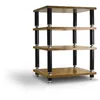 Image de NorStone Norstone - Meuble Hifi Quadruple Plateaux - Bamboo - Système D'absorption Des Ondes - 4 Plateaux En Bois Médium En Finition Bambou Mesurant 15 Mm D'épaisseur