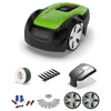 Image de Greenworks Pack robot tondeuse Optimow M GREENWORKS - pour 500m2 - avec garage et accessoires