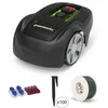 Image de Greenworks Pack robot tondeuse Optimow 5 GREENWORKS - pour 550m2 - 100m fil, 100 piquets et connecteurs
