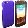 Image de Housse etui coque rigide pour Wiko Stairway + film ecran - BLEU RIGIDE - htdmobiles