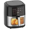 Image de Medek Friteuse Airfryer 6L en inox avec fenêtre MD508A-SW MEDEK