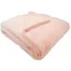 Image de Domiva Domiva Couverture Snow Doublée Microdoux - 75 X 100 Cm - Lait Fraise