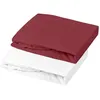 Image de Lot 1 AlÃ¨se + 1 Drap Housse 60x120 Cm Grenadine - Domiva