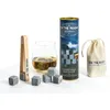 Image de BoÃ®te Cadeau Tube Pierre Ã Whisky Granits Bleu