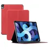 Image de Mobilis Origine - Étui à rabat pour tablette - cuir artificiel - rouge - 10.9" - pour Apple 10.9-inch iPad Air (4ème génération)