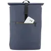 Image de Sac à dos Mobilis Roll Top pour ordinateur portable de 14" à 16" Bleu foncé