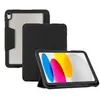 Image de Mobilis - Étui à rabat pour tablette - robuste - avec un dos transparent et des coins renforcés - noir - 11" - pour Apple 10.9-inch iPad Wi-Fi, Wi-Fi + Cellular; iPad A16 Wi-Fi, A16 Wi-Fi + Cellular