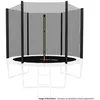 Image de Filet De SÃ©curitÃ© ExtÃ©rieur Universel Pour Trampoline Ã 8ft / 244cm, 6 Perches - Noir