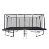 Image de Trampoline De Jardin Rectangulaire Xxl 518 X 305 Cm - Mod?Le Famille - Avec Filet De Sécurité, Matelas De Protection Et Echelle