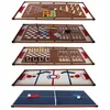 Image de Plateaux Multi-Jeux, 14 Jeux : Ping Pong, Air Hockey, Bowling, Echec, Mikado, Back Gammon 97 X 49 X 3 Cm