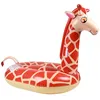 Image de BouÃ©e Gonflable Xxl Chevauchable, Piscine & Plage, Flotteur Deluxe - Giraffe 140x140x105cm - Orange