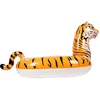 Image de BouÃ©e Gonflable Xxl Chevauchable, Piscine & Plage, Flotteur Deluxe - Tigre - 150x105x100cm - Orange