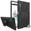 Image de Housse etui coque rigide anti choc pour Sony Xperia XZ + verre trempe - NOIR - htdmobiles