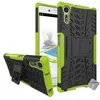 Image de Housse etui coque rigide anti choc pour Sony Xperia XZ + verre trempe - VERT - htdmobiles
