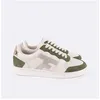 Image de Faguo - Baskets En Cuir Et Coton Hazel - Vert - 38