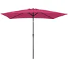 Image de Happy Garden Parasol Droit Hapuna Rectangulaire 2x3m Fuchsia