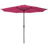 Image de Parasol Droit Hapuna Rond 3,30m De DiamÃ¨tre Fuchsia