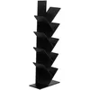 Image de Happy Garden Bibliothèque 8 Étagères Inclinées Noire Simone