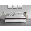 Image de Somness Pack sommier + matelas FORM 140x190 + 2 oreillers memoire de forme + Couette Percale