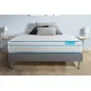 Image de Bodycare Ensemble 140x200 Matelas Bodymax Micro Ressorts Ensaches Et Memoire De Forme + Sommier Kit Gris