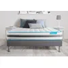 Image de Bodycare Ensemble 180x200 Matelas Bodyflex Ressorts Ensaches Et Memoire De Forme + Sommier Kit Gris