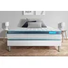 Image de Bodycare Ensemble 180x200 Matelas Bodyfit A Memoire De Forme + Sommier Kit Blanc