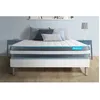 Image de Ensemble 180x200 matelas BodyForm a Memoire de forme 3 zones + sommier kit blanc